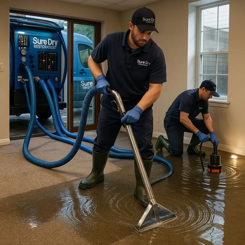 Water Extraction and Removal process in Middletown, CT